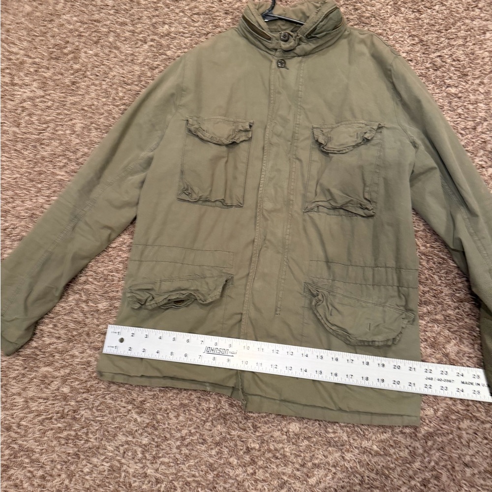GAP Men's Military Field Jacket in Olive